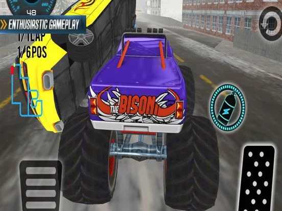 Изображение игры: Monster Truck 4X4 Racing
