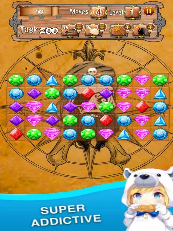 Изображение игры: Jewels Match Frenz