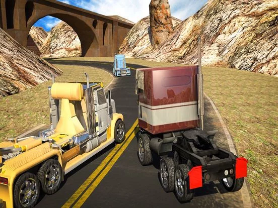 Изображение игры: Offroad Euro Truck Driver Game