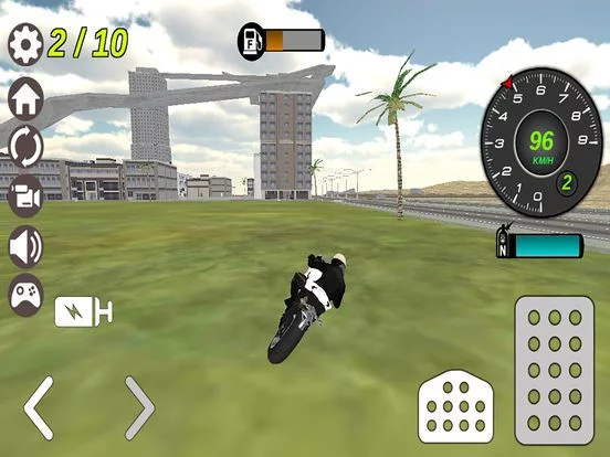 Изображение игры: Police Motor-Bike City Simulator 2