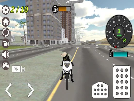 Изображение игры: Police Motor-Bike City Simulator 2