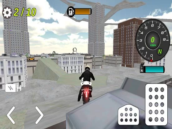 Изображение игры: Police Motor-Bike City Simulator 2