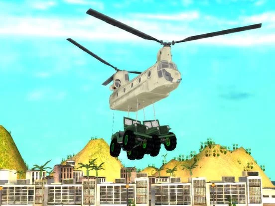 Изображение игры: Chinook Ops Helicopter Sim-ulator Flight Pilot