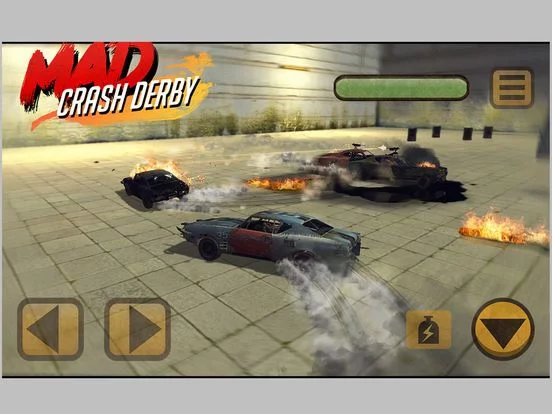 Изображение игры: Mad Car Crash Derby Extreme Racing