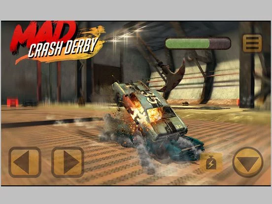 Изображение игры: Mad Car Crash Derby Extreme Racing