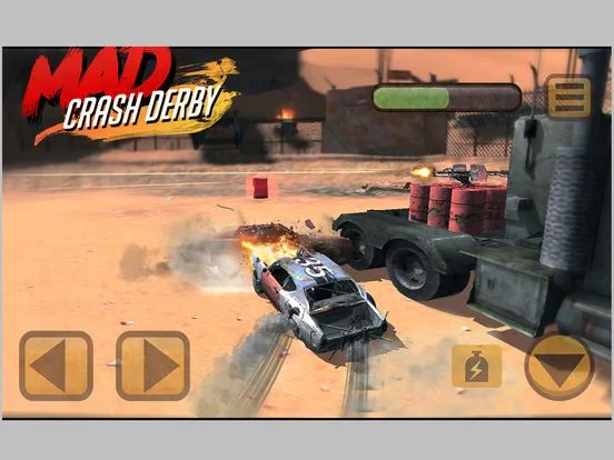 Изображение игры: Mad Car Crash Derby Extreme Racing