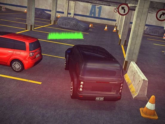 Изображение игры: free Car parking 3d simulator PRO