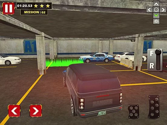 Изображение игры: free Car parking 3d simulator PRO