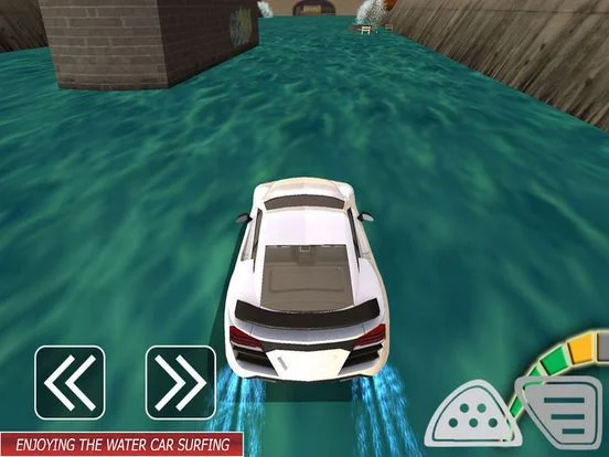 Изображение игры: Water Surfing: Car Racing Chal