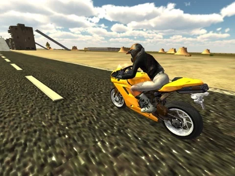 Изображение игры: Motor Bike Crush Simulator 3D