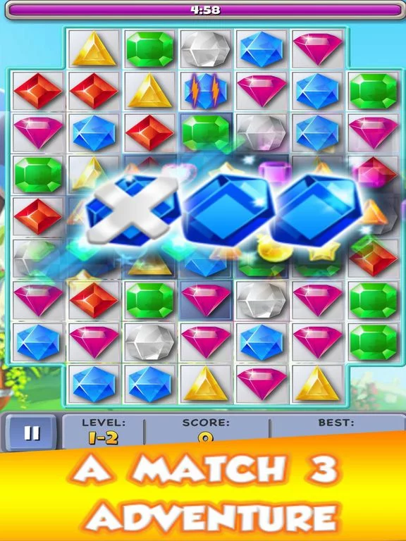 Изображение игры: King Match Jewels
