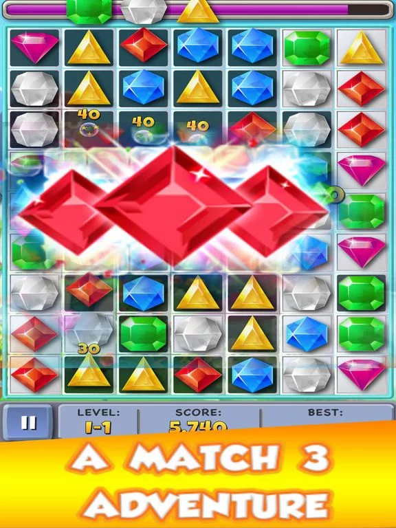 Изображение игры: King Match Jewels