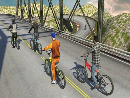 Изображение игры: Bicycle Race Rider Pro