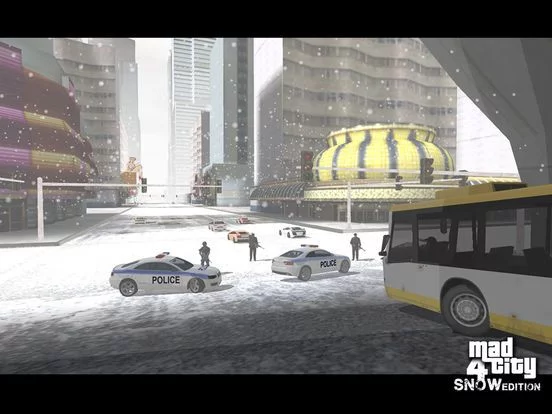 Изображение игры: Mad City Crime Winter Edition