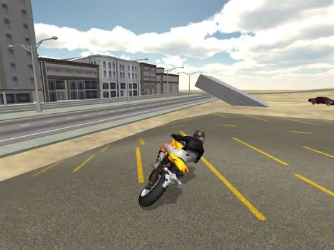 Изображение игры: Motor Bike Crush Simulator 3D