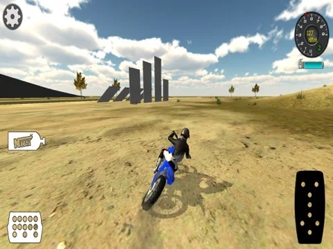 Изображение игры: Racing Motorbike Trial