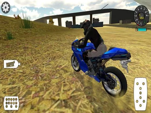 Изображение игры: Racing Motorbike Trial