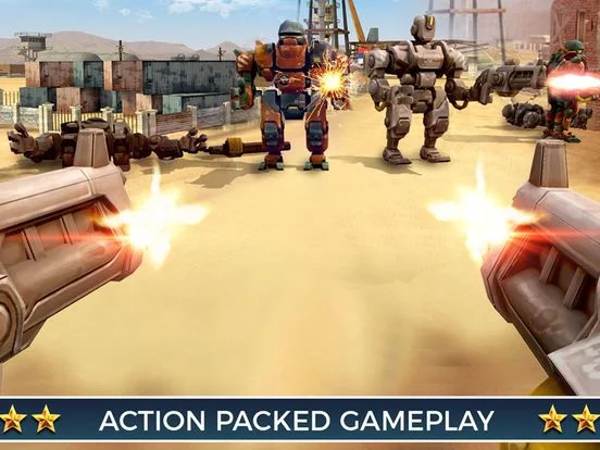 Изображение игры: Robot War Simulation
