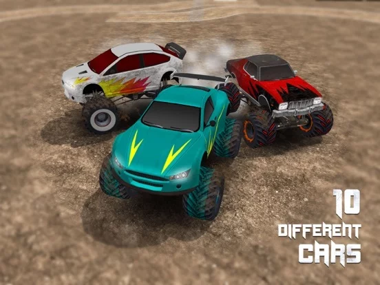 Изображение игры: Monster Truck Drag Race