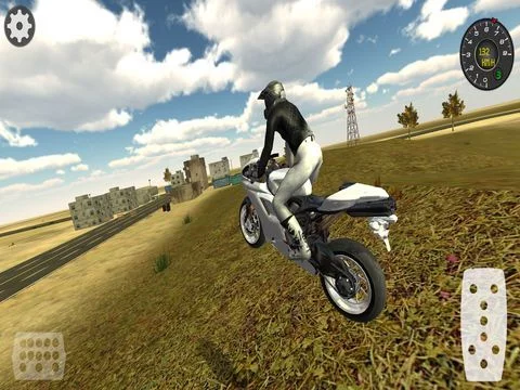 Изображение игры: Extreme Motorbike Racer 3D