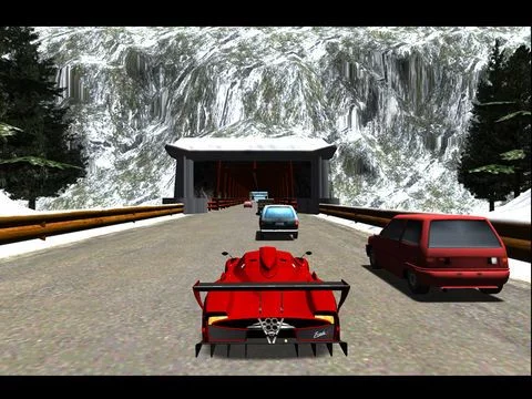 Изображение игры: Sportcars Traffic Racing