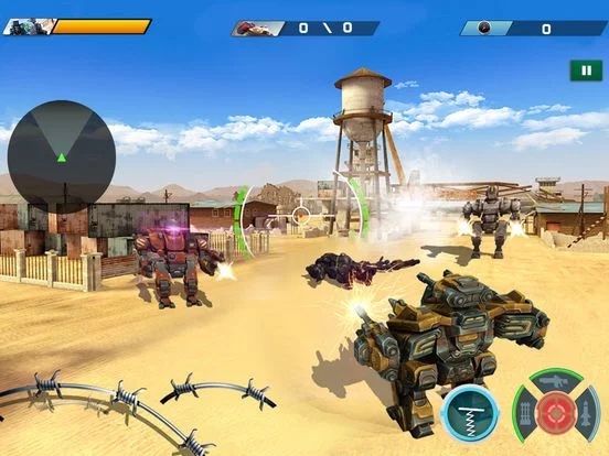 Изображение игры: Robot War Simulation