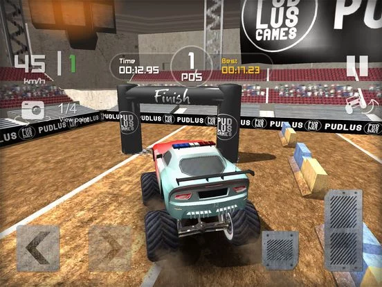 Изображение игры: Monster Truck Drag Race