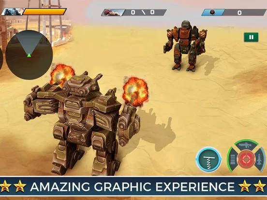 Изображение игры: Robot War Simulation