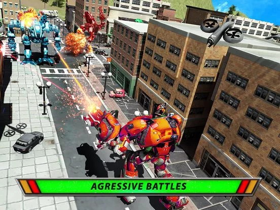 Изображение игры: War Robot Motor Bike Transform
