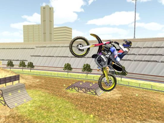 Изображение игры: Motorbike Freestyle