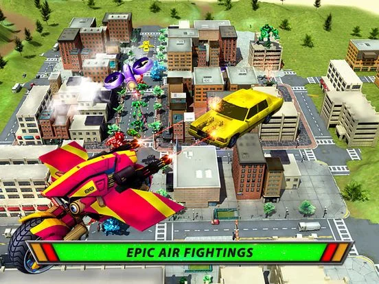 Изображение игры: War Robot Motor Bike Transform