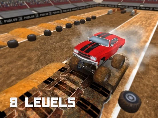 Изображение игры: Monster Truck Drag Race