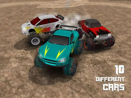 Изображение игры: Monster Truck Drag Race