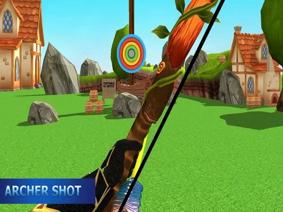 Изображение игры: Archer Challenge: Shooting Bow