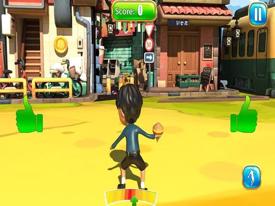 Изображение игры: Spin Top Kids Spinner Game