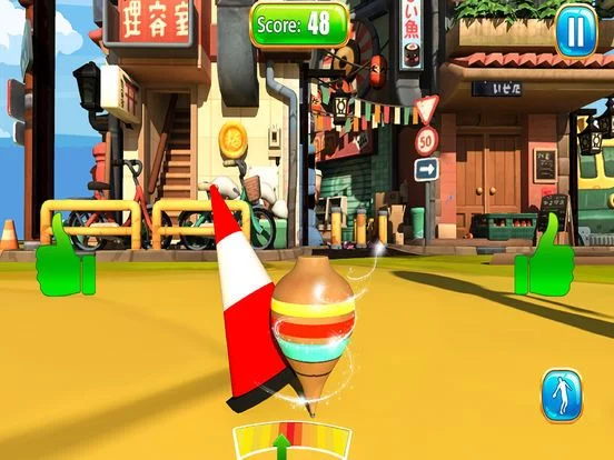Изображение игры: Spin Top Kids Spinner Game