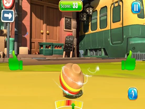 Изображение игры: Spin Top Kids Spinner Game