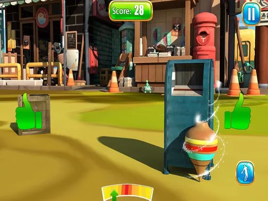 Изображение игры: Spin Top Kids Spinner Game