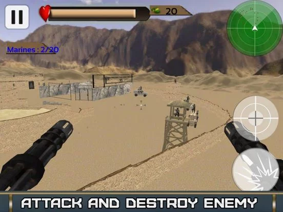 Изображение игры: Helicopter Shoot Gunner 3D