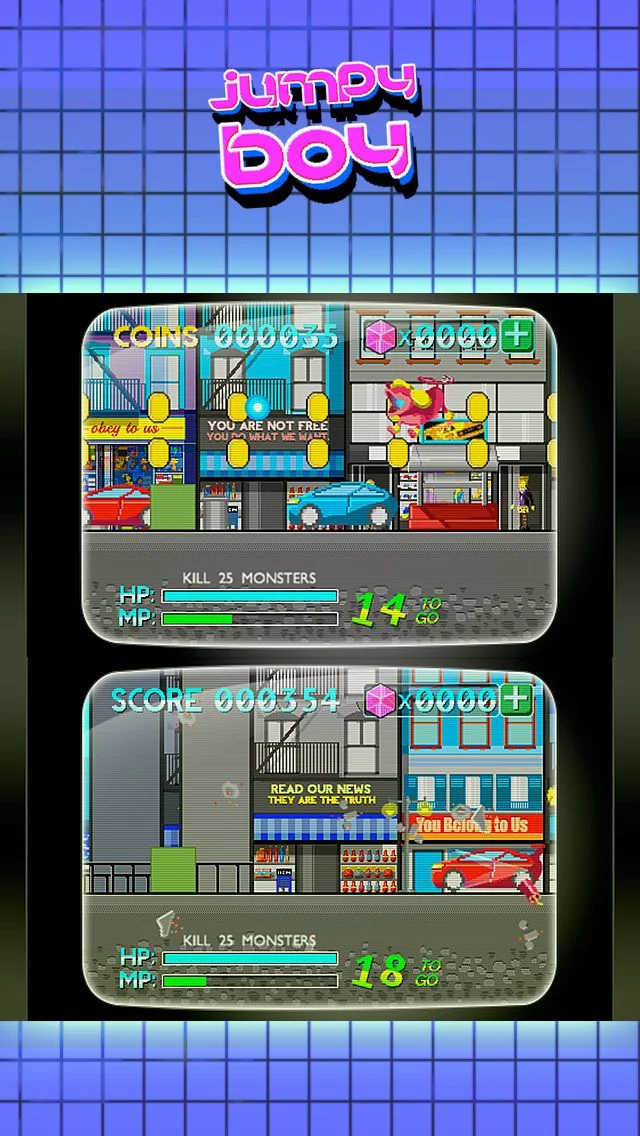 Изображение игры: Jumpy Boy (City)