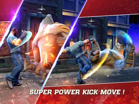Изображение игры: Kung Fu Street Fighting Ninja