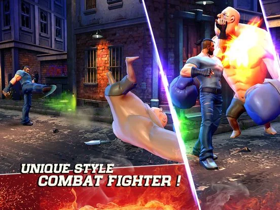 Изображение игры: Kung Fu Street Fighting Ninja