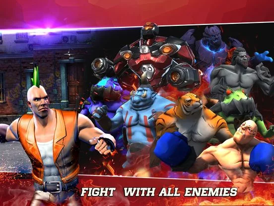 Изображение игры: Kung Fu Street Fighting Ninja