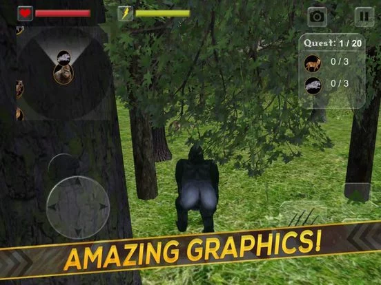 Изображение игры: King Gorilla Jungle 3D