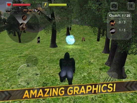Изображение игры: King Gorilla Jungle 3D