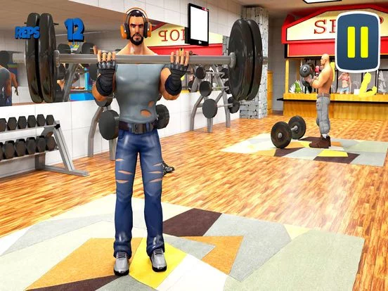 Изображение игры: Virtual Gym Workout Game