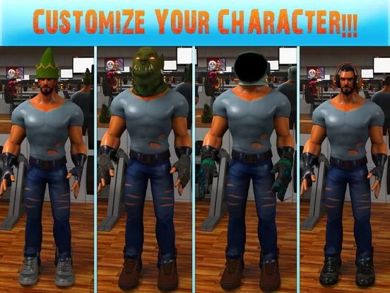 Изображение игры: Virtual Gym Workout Game