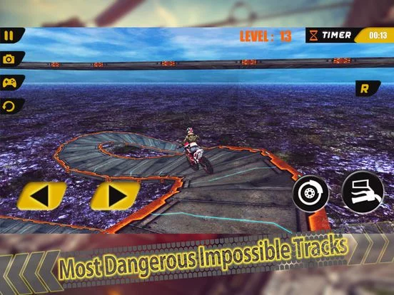Изображение игры: Extreme Bike Impossible Tracks