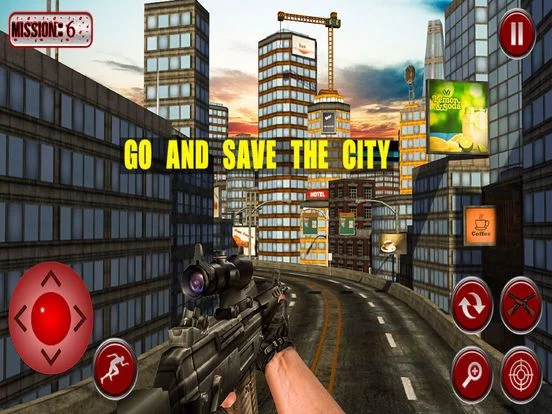 Изображение игры: FPS Dinosaur City Smasher