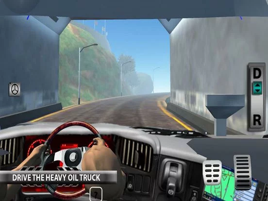 Изображение игры: Uphill Transport: Oil Tanker T